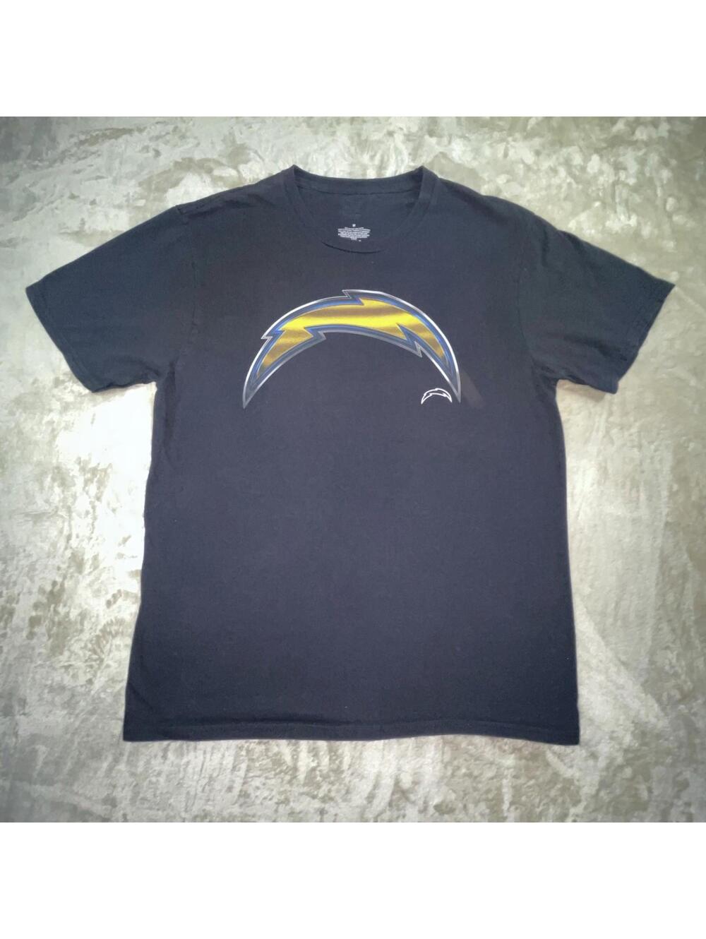 Fanatics TShirt Mens M Blue Los Angeles Chargers Football NFL Short Sleeve BOLTS